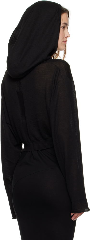 Huppari Rick Owens Rick Owens Cropped Hooded Tunic Harmaa | RP02E4632 M, 4