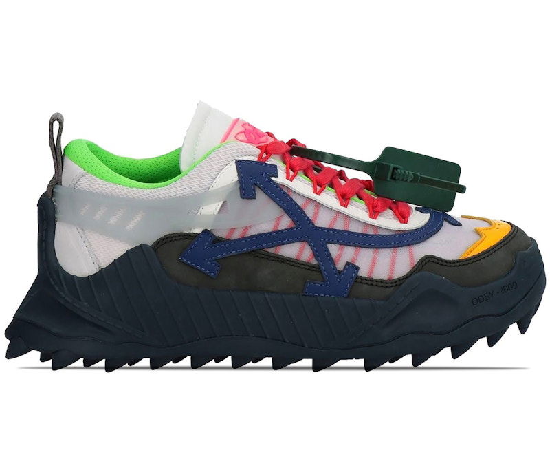 Tennarit ja kengät Off-White Odsy-1000 Grey Blue (2022) Musta | OMIA139S22FAB0010945, 0