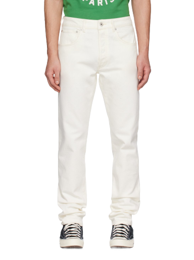 Jeans KENZO Paris Bara Jeans Valkoinen | FD55DP1016D2