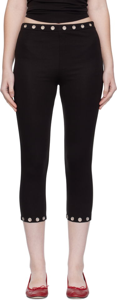 Leggingsit Miaou Miaou Carla Capri Leggings Musta | 1065HJBBLK, 0