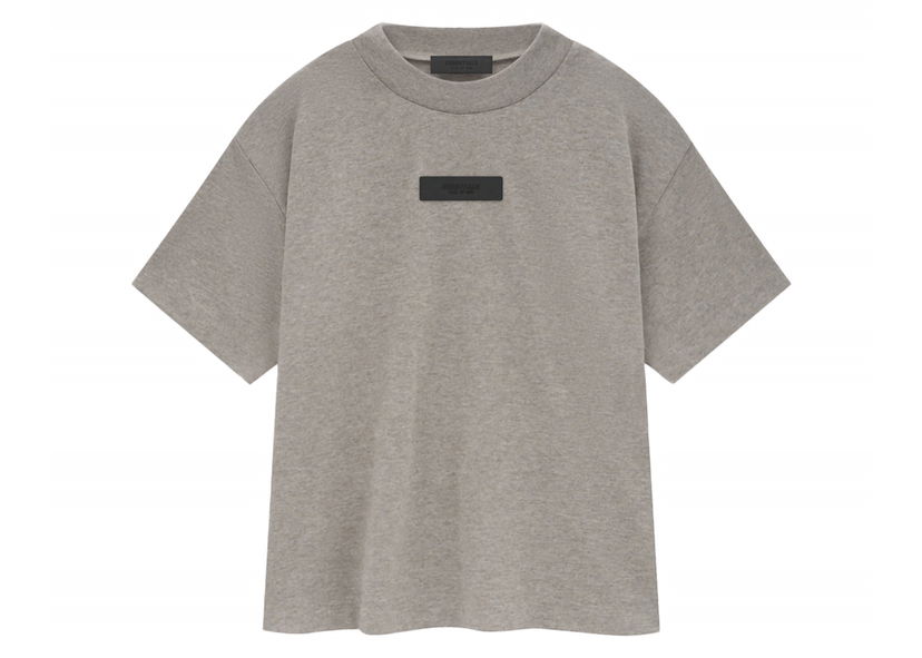 T-paita Fear of God Core Collection S/S Tee Heather Grey Harmaa | 125SU245441FW
