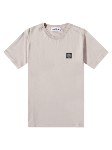 T-paita Stone Island Patch Tee Dove Harmaa | 101524113-V0092