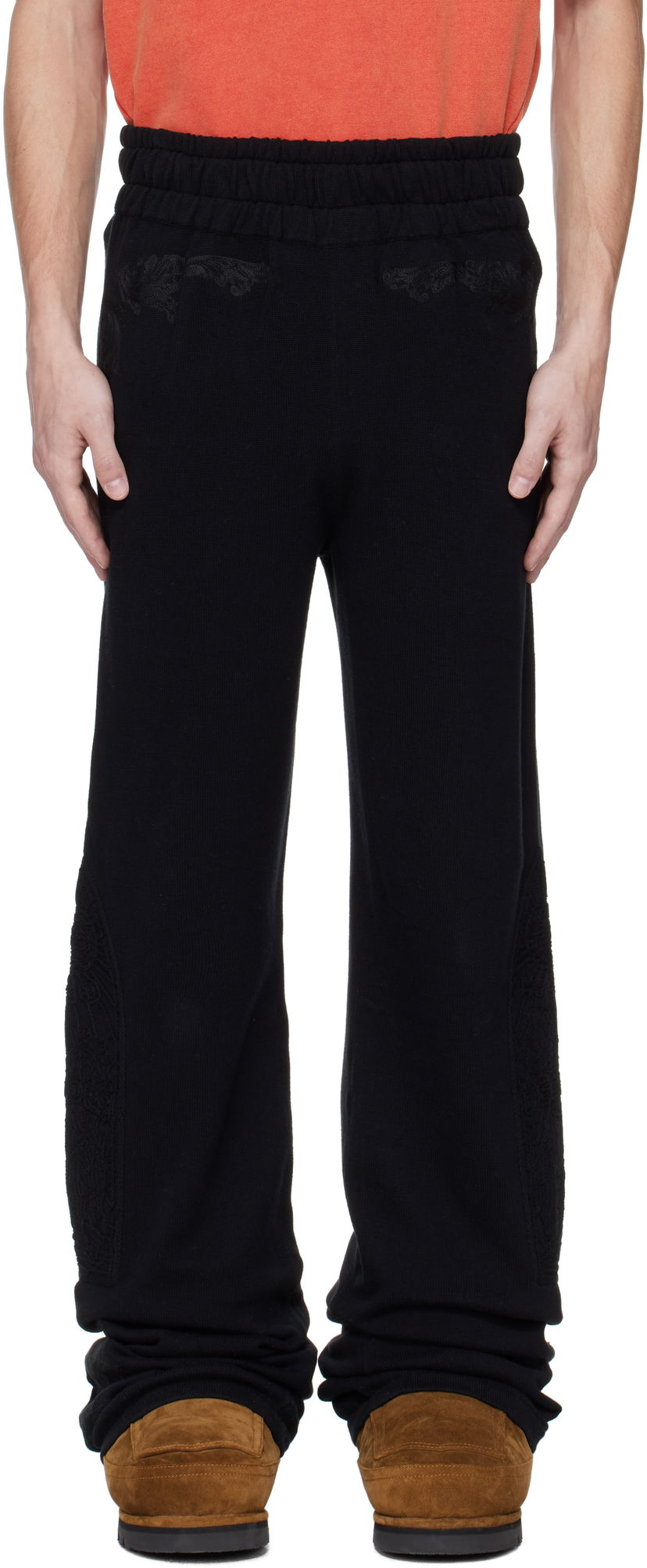 Verryttelyhousut Who Decides War Who Decides War Low Stained Glass Sweatpants Musta | 1120810002SS25