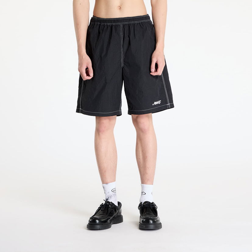 Shortsit Awake NY Awake NY Classic Logo Swim Trunks Musta | AWK-SU25-SH003-BLK