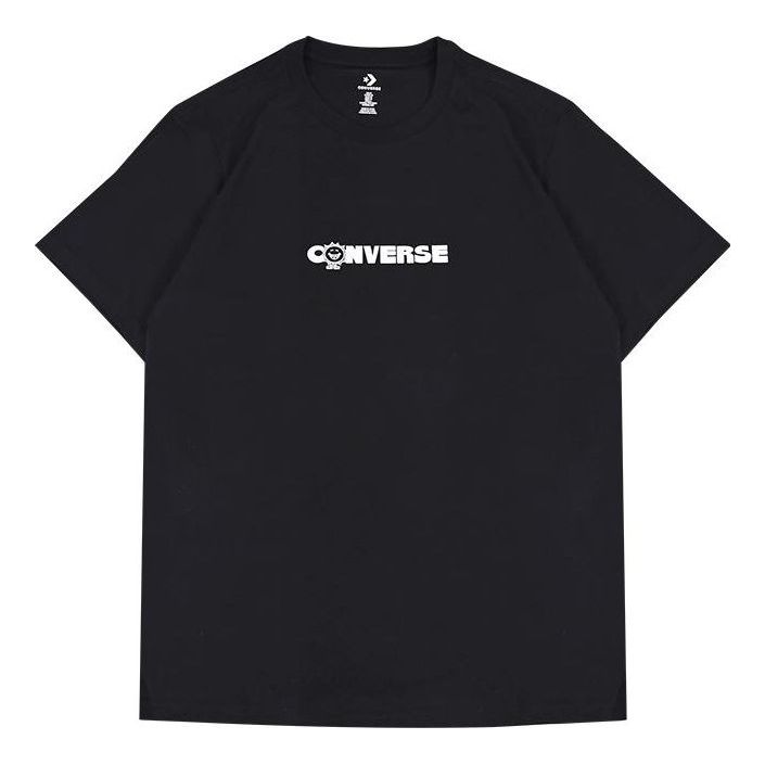 T-paita Converse Earth Moon Sun Graphic Tee Musta | 10025277-A01