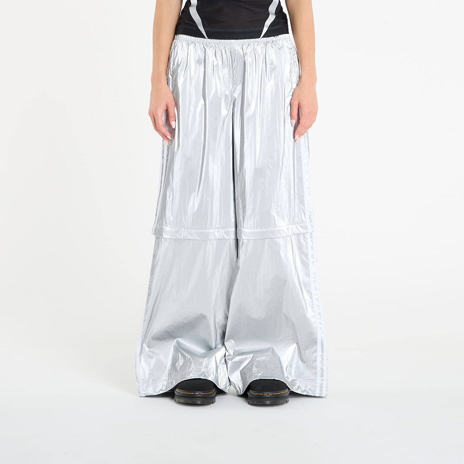 Verryttelyhousut adidas Originals Adilenium Season 4 Teamgeist Oversized Track Pants Metallinen | KE9785, 0