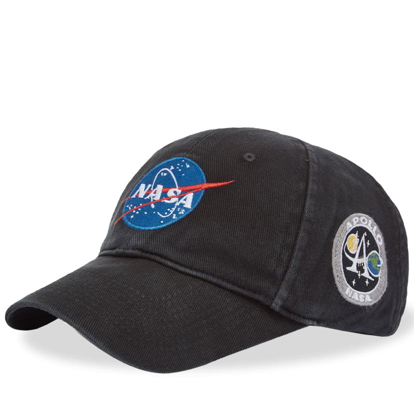 Korkki Balenciaga NASA Space Cap Black Musta | 661600-410B2-1000