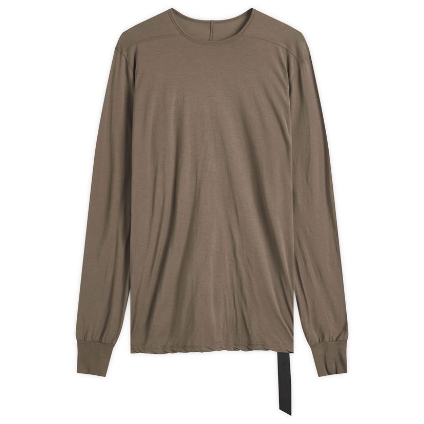 T-paita Rick Owens Rick Owens DRKSHDW Level Long Sleeve T-Shirt, Size Small Ruskea | DU01E3260-BH-34