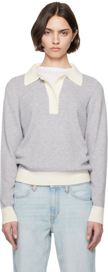 Villapaita RE/DONE Re/Done Color Block Polo Harmaa | 793-10WCLBPOL, 0