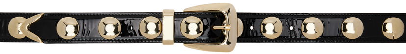 Vyöt Khaite Benny' Studded Patent Leather Belt Musta | 10015-764