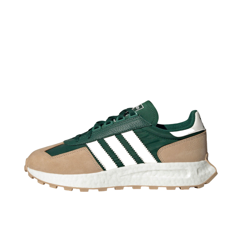 Tennarit ja kengät adidas Originals Retropy E5 Dark Green Core White Magic Beige Beige | IE4553