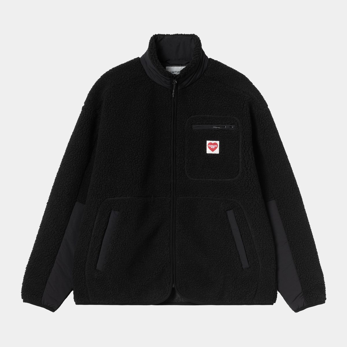 Takki Carhartt WIP Fleece Heart II Hartt Liner XXL Musta | A252012_24, 0