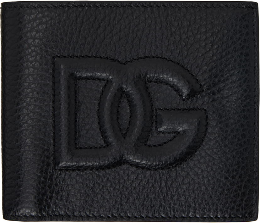 Lompakko Dolce & Gabbana Dolce&Gabbana DG Logo Bifold Wallet Musta | BP1321AT489