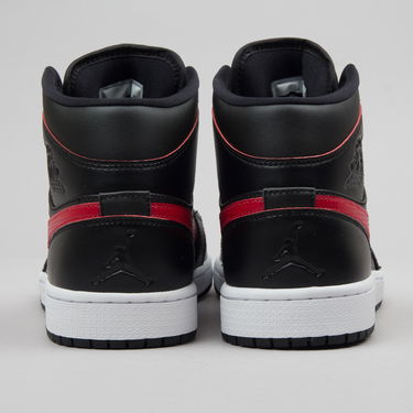Tennarit ja kengät Jordan Air Jordan 1 Retro Mid "Black Team Red" Musta | 554724-009, 3