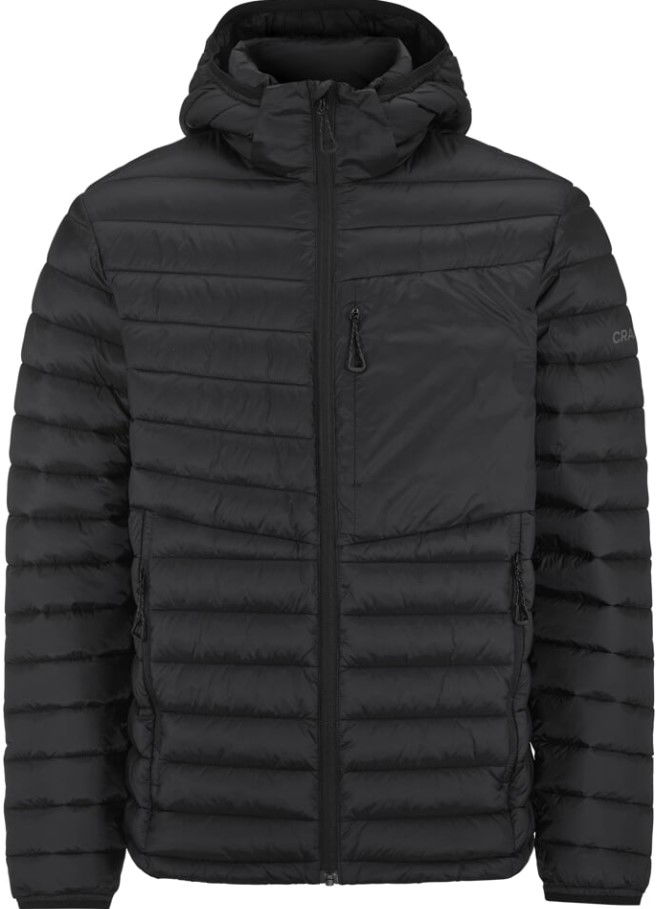 Puffer takki Craft Craft CORE Explore Lt. I Hooded Jacket Musta | 1915260-999000