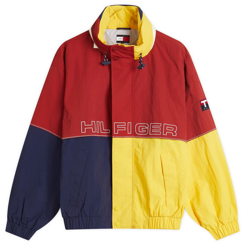 Tuulitakki Tommy Hilfiger Tommy Jeans Men's Sailing Color Block Regatta Jacket Monivärinen | MN0MN00008XMO