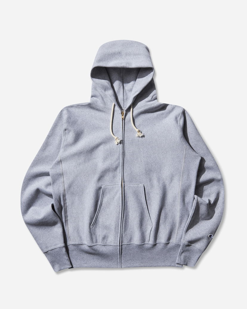 Huppari Champion Made in USA Reverse Weave Zipped Hoodie Harmaa | 221583 X070