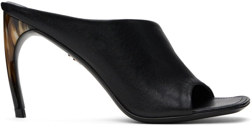 Asusteet FERRAGAMO Ferragamo Curved Heeled Sandals Musta | 01I112 - 772928