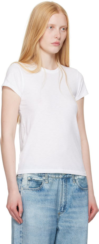T-paita rag & bone Rag & Bone 'The Slub' T-Shirt Valkoinen | W272C32CH, 4