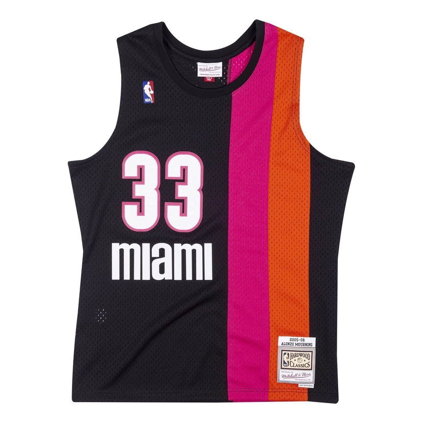 Jersey Mitchell & Ness NBA Miami Heat Alonzo Mourning Swingman Jersey Musta | SMJYCP19242-MHEBLCK05AMO