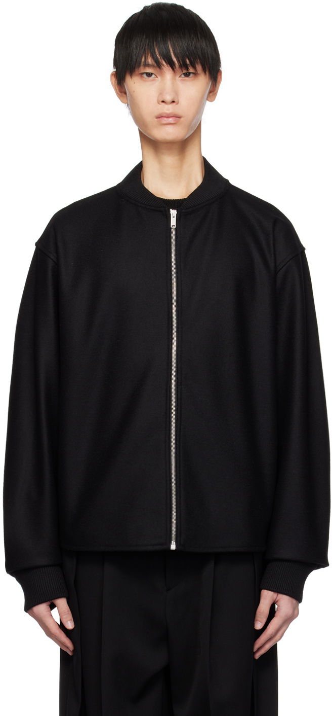 Takki Jil Sander Zip Jacket Musta | J22HG0102_J40045, 0