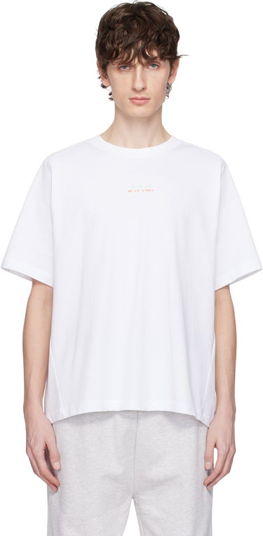 T-paita A.P.C. A.P.C. ASICS Edition Wind T-Shirt Valkoinen | COEAV-H26453, 0