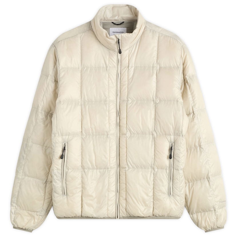 Takki thisisneverthat PERTEX Light Down Jacket Beige | TN253OOWHS10-STN