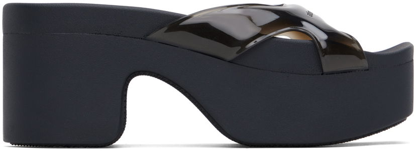 Tennarit ja kengät Alexander Wang Alexander Wang Sport Platform Sandals Tummansininen | 30223F033