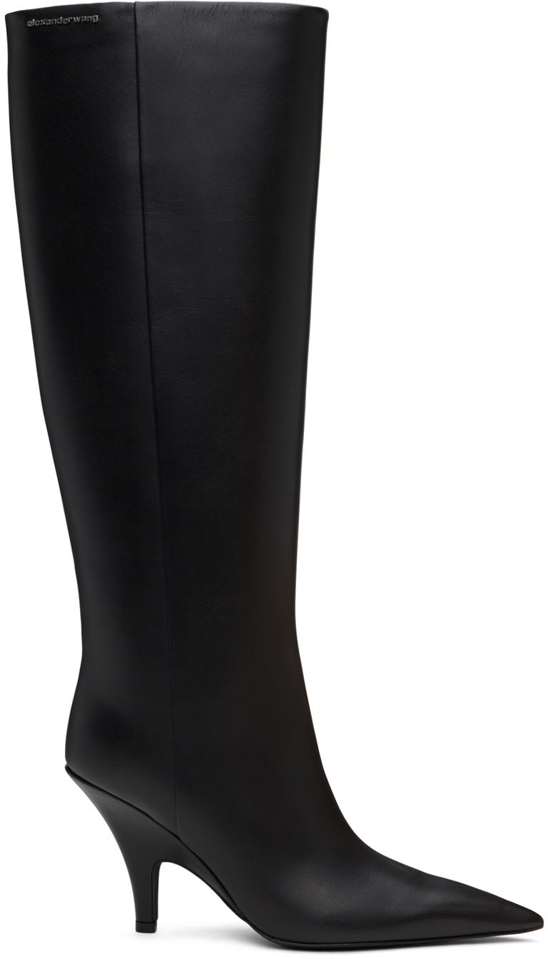 Takit Alexander Wang Alexander Wang Diablo Kitten Heel Boots Musta | 30324B038