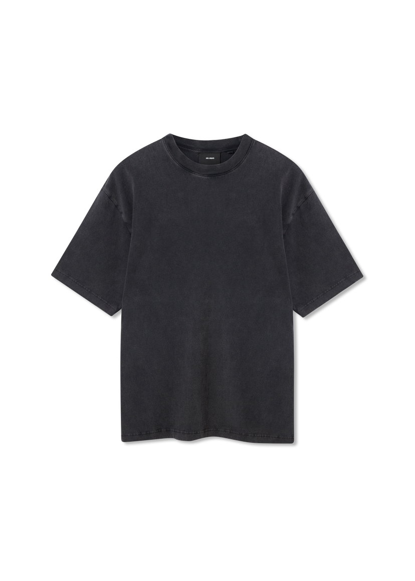 T-paita AXEL ARIGATO Solid Color Cotton T-Shirt Musta | A3003001