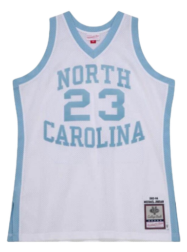 Jersey Mitchell & Ness Michael Jordan North Carolina 1983 Authentic Jersey Valkoinen | AJY53518-UNC83MJOWHIT