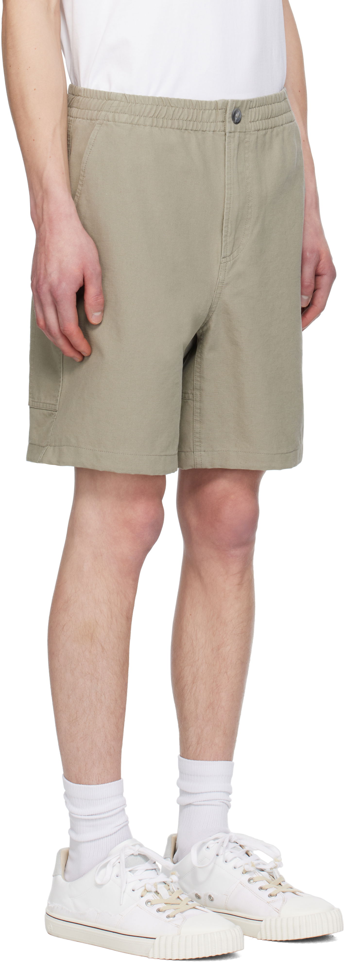 Shortsit A.P.C. A.P.C. Norris Shorts Beige | COGBJ-H10186, 1