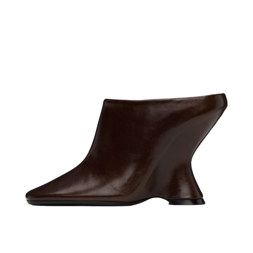 Tennarit ja kengät Dries Van Noten Leather Wedge Mules Ruskea | WS242-1408-103