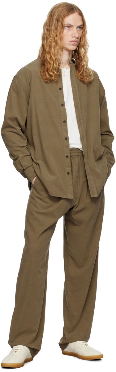 Verryttelyhousut The Row The Row Ando Trousers Ruskea | 688-W2963, 3