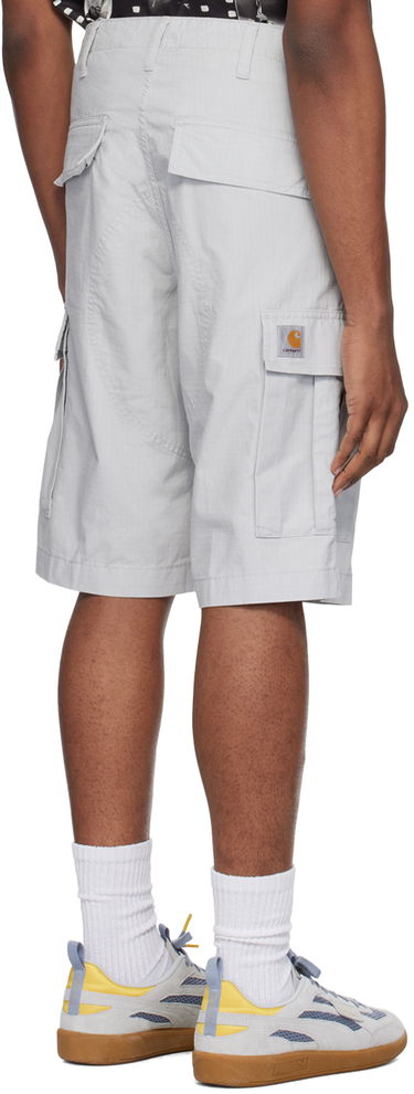 Shortsit Carhartt WIP Regular Fit Cargo Shorts Harmaa | I028246, 2