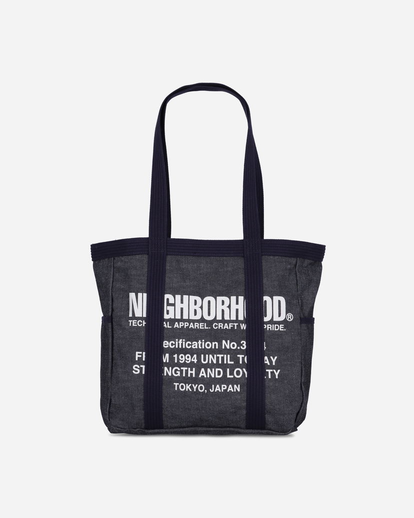 Kangaskassi Neighborhood NEIGHBORHOOD Denim Tote Bag Tummansininen | 252TQNH-CG03 INDIGO