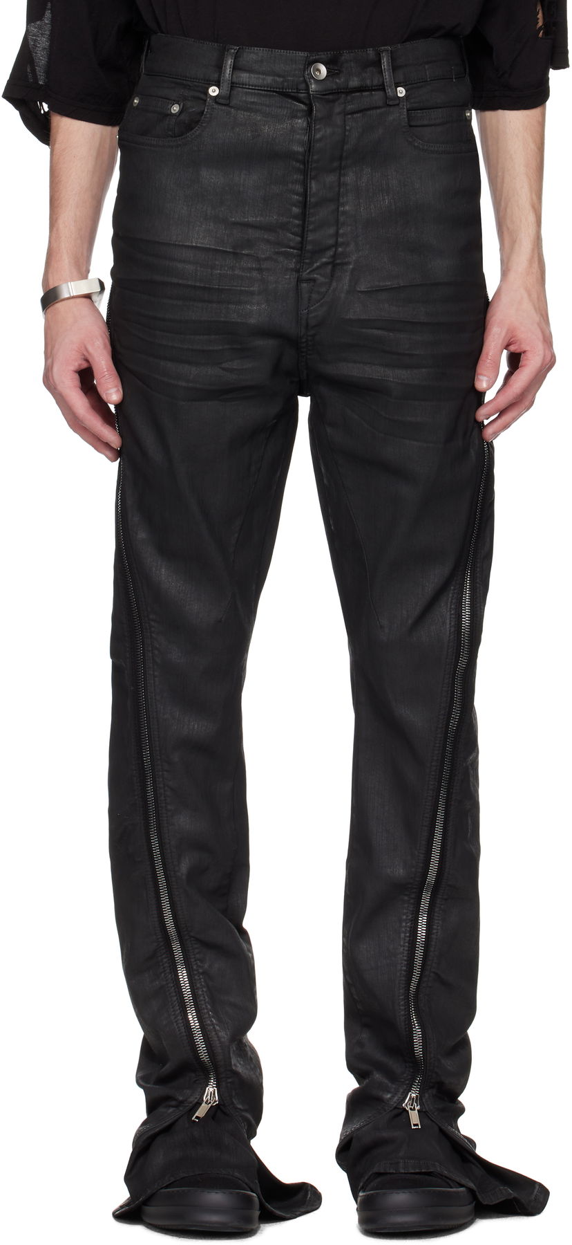 Jeans Rick Owens Rick Owens DRKSHDW Hollywood Bolan Banana Jeans Musta | DU01E3363 SBW