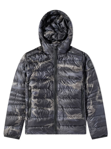 Puffer takki Canada Goose Black Disc Crofton Hoody Musta | 2227MBP-510