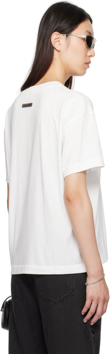 T-paita Fear of God Fear of God ESSENTIALS Classic Fit T-Shirt Valkoinen | 125SP255864FW, 2