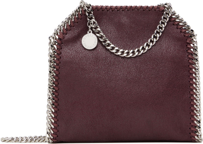 Käsilaukku Stella McCartney Stella McCartney Falabella Tiny Chain Bag Burgundia | 391698WP0086