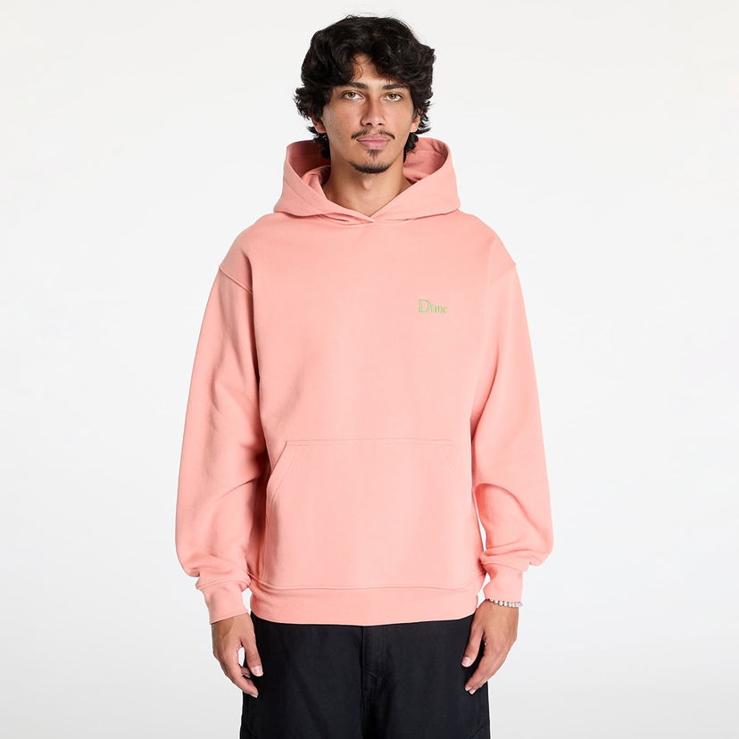 Huppari Dime Classic Small Logo Hoodie UNISEX Pink Clay XXL Oranssi | DIMEFA2412PIN