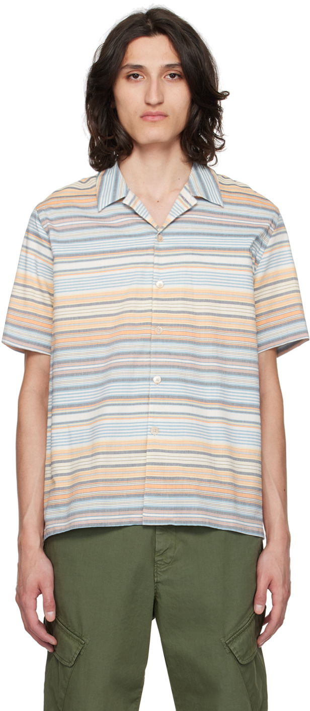 Paita Paul Smith PS Paul Smith Striped Casual Shirt Monivärinen | M2R-695U-M22054-92