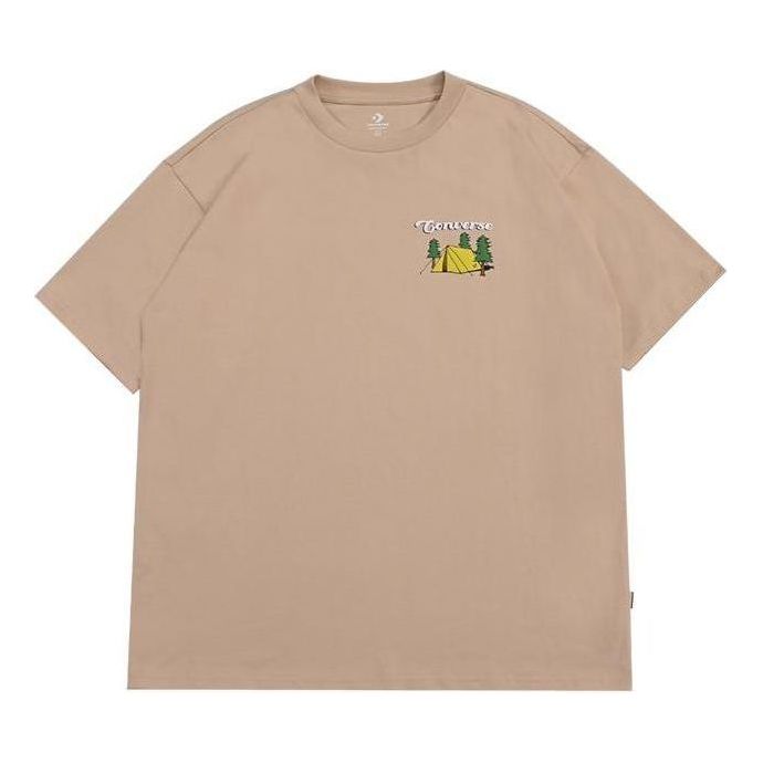 T-paita Converse Graphic Tee Beige | 10025882-A03