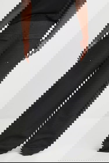 Cargo housut HELIOT EMIL Heliot Emil PREAW25 Wide Leg Cargo Pants Musta | PREAW25.M.10.207.BLK01, 2