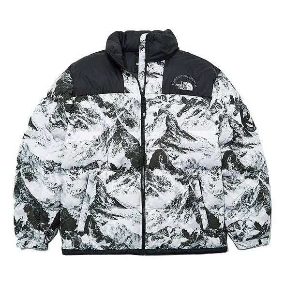 Puffer takki The North Face Custom Printed Winter Jacket Musta | NJ1DL56C, 0