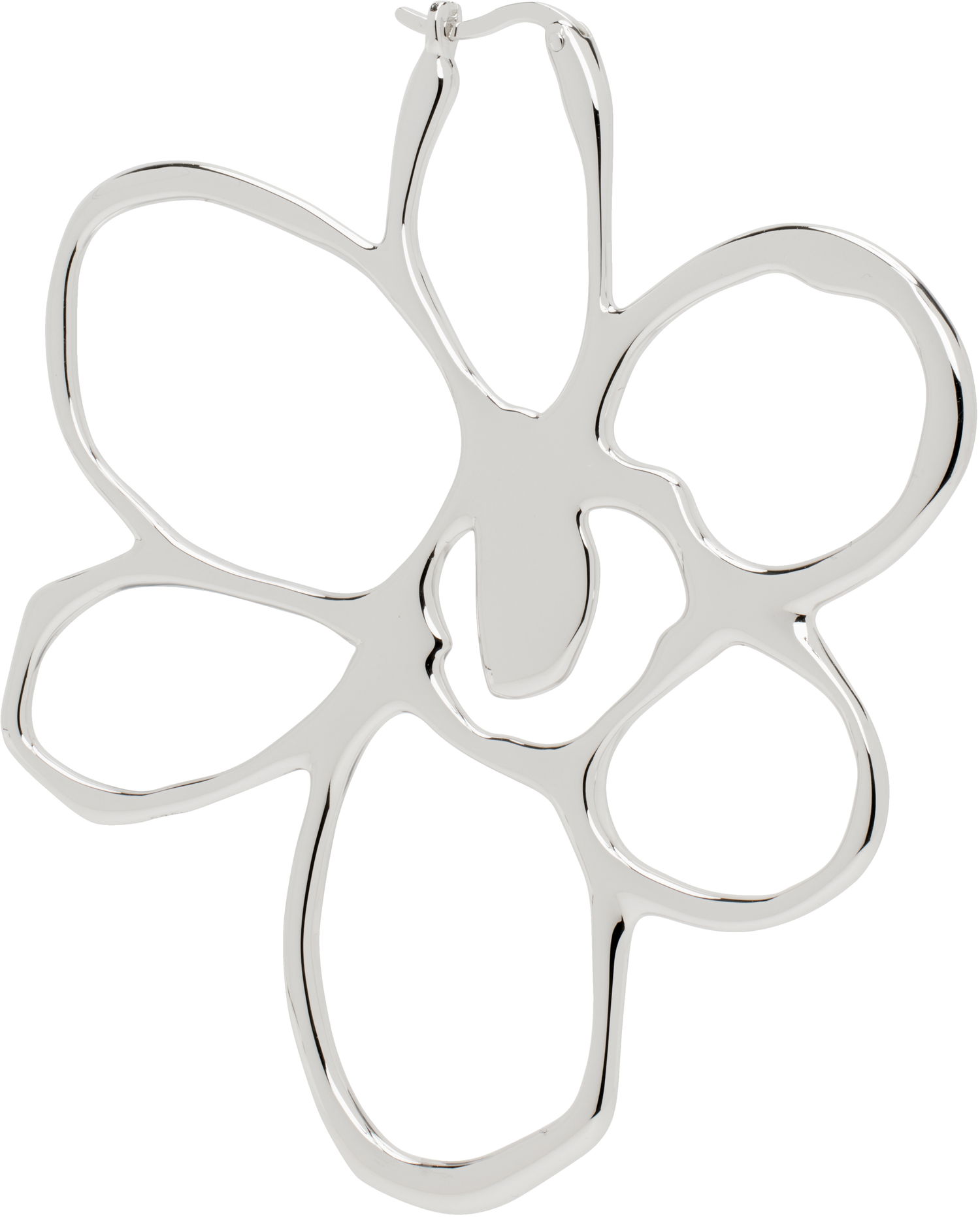 Korvakorut Perks And Mini Perks and Mini Rough Gesture Frame Single Earring Metallinen | 10258, 1