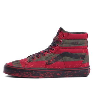 Tennarit ja kengät Vans House of Terror x Sk8-Hi "The Nightmare on Elm Street" Punainen | VN0A4U3CZV1, 2