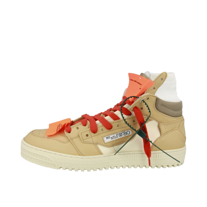 Tennarit ja kengät Off-White 3.0 Off Court High-Top Latte Beige Beige | OMIA065S22LEA0030461