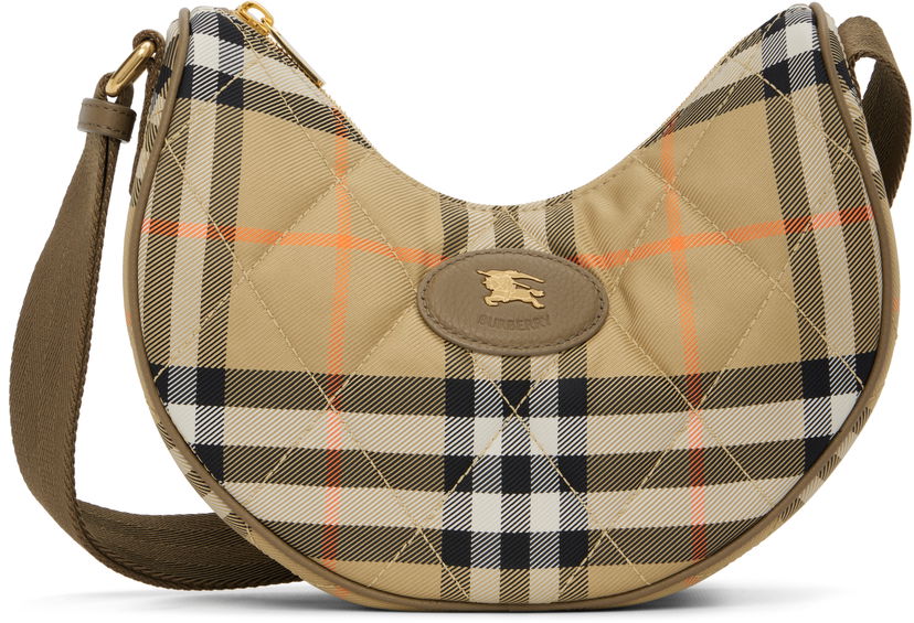 Olkalaukku Burberry Burberry Horseshoe Crossbody Bag Beige | 8111308