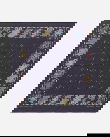 Huivi KAPITAL Selvedge Bandana with Kachina Print Tummansininen | EK-1169BA 2, 0